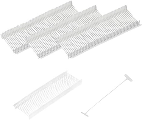 JOYOLA 5000 Lunghezza 50 mm Fili Sparafili Bianchi fili a Paletta,Tag Gun Barbs per Pistola Sparafili per Cartellini e Prezzi, Stitch Gun per Etichette Targhette Cartellini Pistola Sparafili