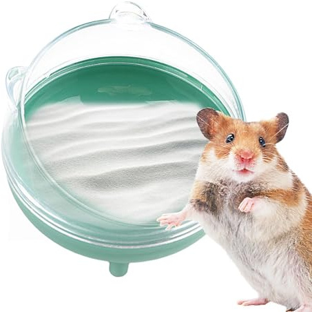Casa de baño para hámster – Lavabo para roedores, cuenco de para sauna