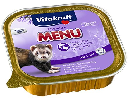 Vitakraft Delikatess Menu per furetti, confezione da 100 g