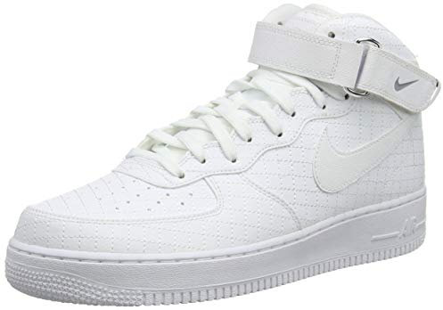 NIKE Air Force 1 Mid '07 Lv8, Scarpe da Basket Uomo, Bianco, 39 EU
