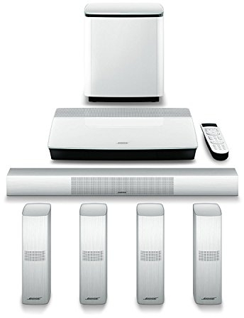Bose Lifestyle 650 Blanc Système HomeCinéma avec Enceintes SansFil