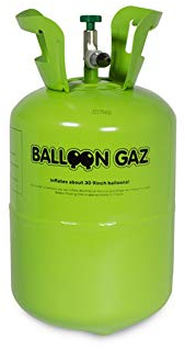 Folat Einweg Heliumtank XL Ballongas für 30 Ballons á 23 cm 25202