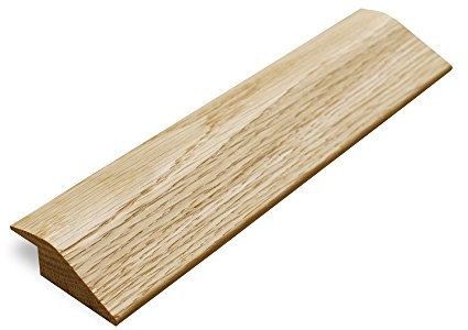 Solid Oak 18mm 'R Section' Ramp Door Bar Threshold 0.9m Unfinished Oak can be Stained a Different Colour