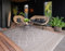 Paco Home Outdoor Teppich Flachgewebe Modern Boho-Style wetterfest & UV-beständig Ideal für Terrasse Balkon Wohnzimmer & Küche, Grösse:200 cm Quadrat, Farbe:Beige 2