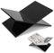 LALAGO Acryl Buchständer,Schwarz Kreuzrahmen Acryl Buchhalter,Luxus Plexiglas Leseständer,geeignet für Bibel,Lehrbücher und Zeitschriften