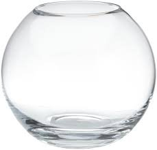 Boule Le Vase, Les Fleurs Le Vase, Cristal Le Verre, la Bouche soufflé, Le diamètre 30 cm, la Hauteur Environ 24 cm, Oberstdorfer la verrerie