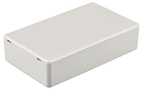 sourcing map 5 Stück Staubdichte Anschlussdose 100x60x25mm ABS für Elektroprojekte Grau