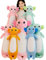 Kekeso Langes Axolotl Plüschtier,Kawaii Axolotl Kuscheltier Stofftier Rosa Axolotl Plüsch-Kissen, Salamander Plüschtier Geschenk für Weihnachten (Blue, 100cm/39.371inch)