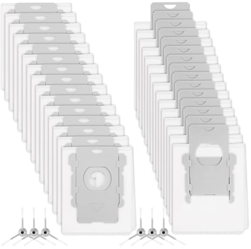 Roomba Staubsaugerbeutel, kompatibel mit iRobot Roomba i7+, i1+, i2+, i3+, i4+, i5+, i6+, i8+, j6+, j7+, j8+, j8+, j9+, S9+, Combo i5+, j5+, j7+, j9+, Clean Base, automatische Schmutzentsorgung, 30