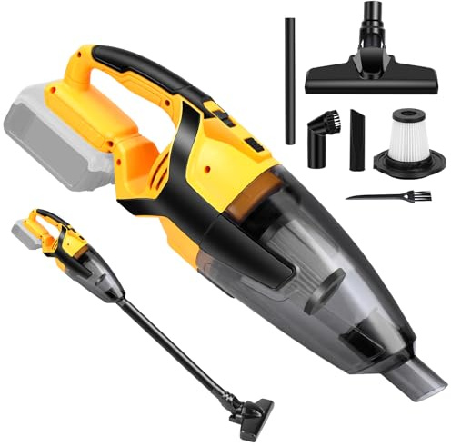 TRONYAN Cordless Vacuum Cleaner Compatible with DEWALT 20V Battery (Battery NOT Included), Handheld Vacuum for Home, Boat, Workshop, Car, Pet Hair, Furniture-Tool Only