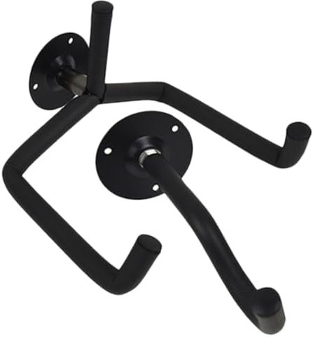 UPKOCH Horizontale Gitarren-wandhalterung Aus Metall Gitarren-wandhaken Für Bass Und Ukulele Stabil Und Platzsparend Mit Montageschrauben Enthalten