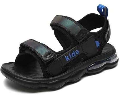 Sandalias para niños y jóvenes, sandalias de trekking para niños, modernas, zapatos descalzos, sandalias para niños al aire libre con suela antideslizante y banda de , sandalias transpirables para