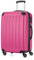 HAUPTSTADTKOFFER - SPREE - Hartschalen-Koffer Trolley Rollkoffer Reisekoffer, 4 Doppel-Rollen, 65 cm, 74 L, Magenta