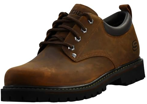 Skechers Men's Tom Cats Ankle Boots, Brown (Dark Brown CDB), 13 UK