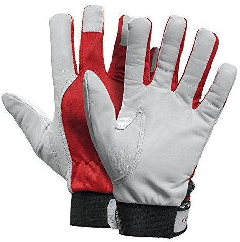 Pfanner Winterhandschuhe Robustes Ziegenleder 100003, Farbe:rot, Größe:XL