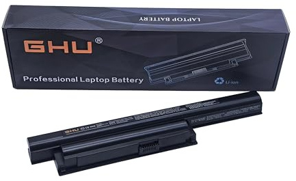 GHU New Battery 58 WH Replacement for VGP-BPS22 BPS22 VGP-BPS22A VGP-BPL22 VGP-BPS22/A Compatible for Selected Sony VAIO Notebook Battery 6-Cell 5200mAh 58Wh
