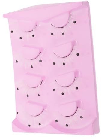 FRCOLOR 4 Paires Faux Cils Blancs Individuels Pour Maquillage Cils Artificiels Longs Décoratifs Pour Femmes Scène Festival
