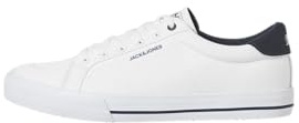 JACK & JONES Jfwjerry - Sneaker Noos, in Tela, da Uomo, Colore: Bianco, Taglia 42, Bianco, 45 EU