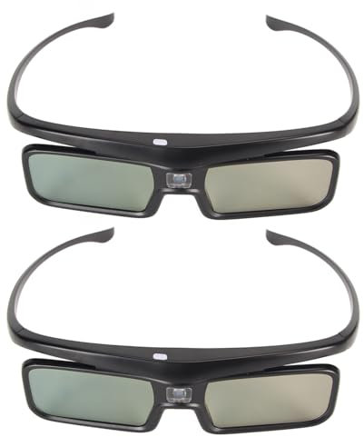 DLP Link 3D -glasögon, Laddningsbara Aktiva Slutarglasögon för de Flesta DLP -länk 3D -projektorer, för LTV2500, LTV3000 Pro, LTV3500 Pro, för Vanish TV