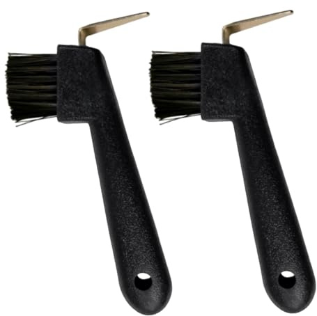 LUDHEP 2 Pièces Outils pour parer les sabots des chevaux, Grattoir à Sabots pour Chevaux, Cure Pied Cheval Cure Pied, Grattoir pour Chevaux, pour les sabots de chevaux, ânes et chèvres