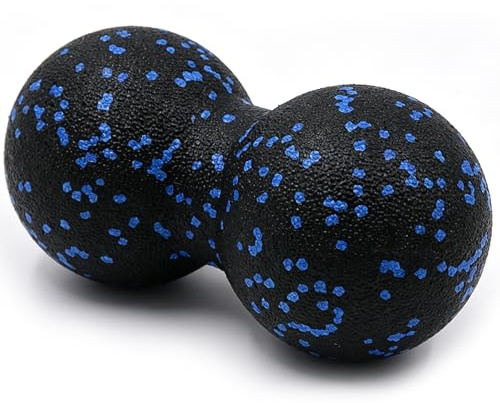 Fahibin Balle d'auto-massage, Peanut Ball pour Dos, Double Balle de Massage pour Dos, Nuque, Pieds, Massage Profond, Automassage, Récupération Sportive, Trigger Points, Fascia