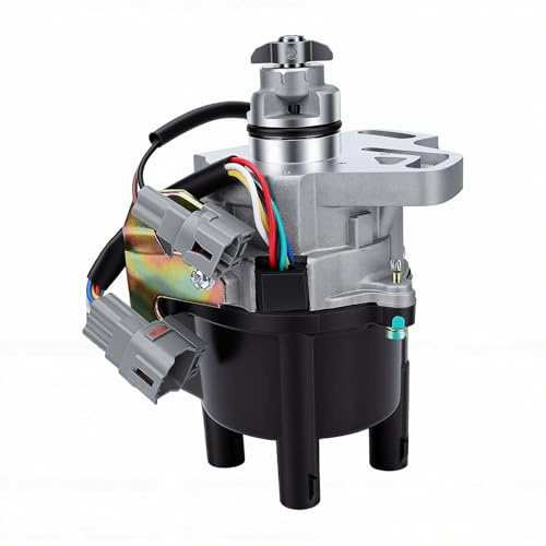 Annadue Distribuidor de Encendido de Automóvil, Ajuste Preciso para Celica, Reemplazo del Conjunto del Distribuidor de Encendido de Metal 19020-16250 19020-16280