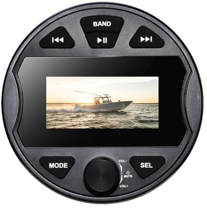 NONDK Båtradio MP3-Mediaspelare Vattentät Båtradio, Bluetooth, AUX, USB FM/AM, MP3-Spelare
