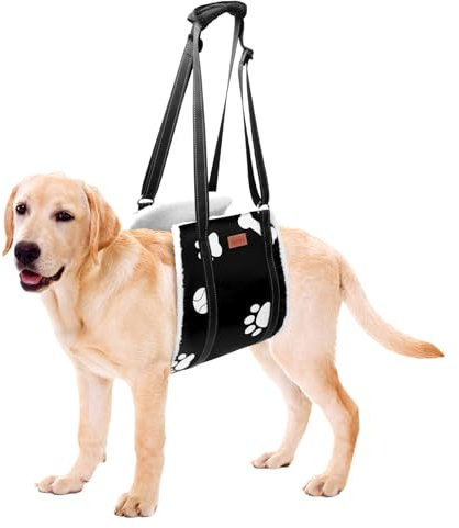 Aide au transport souple pour chien - Aide à la marche réglable pour chiens de différentes tailles, soutien de sécurité pour chiens handicapés, blessés ou âgés