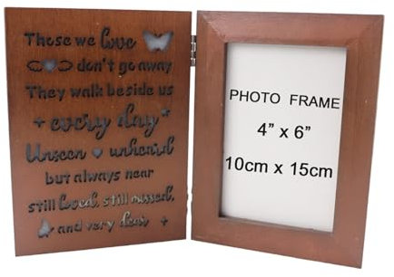 Rdxanc Illuminated Picture Frame with Adjust Led Light Romance Wood Photo Display for Home Decoration