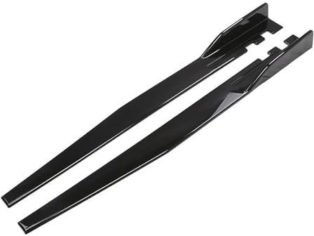 Auto Seitenschweller für BMW X5 (G05 LCI, Facelift 2023) 2023 2024, Seitenschweller Rocker Extension Panel Splitter, Auto Zubehör,Black