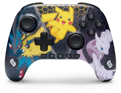 Power A Mando inalámbrico Advantage para Nintendo Switch 2 - Pokémon: MegaevolucionesCon licencia oficial, efecto Hall, botones asignables, mando pro, Botón C, controles de movimiento