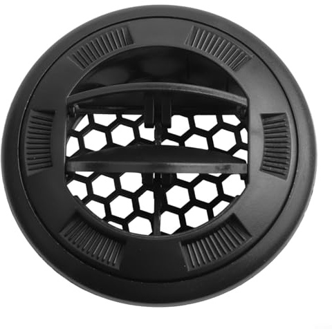 Oniissy Manguera de ventilación de 75 mm con director de viento giratorio de 360 grados para autocaravanas y aplicaciones marinas, hecho de material ABS duradero (Φ100/75 con rejilla)