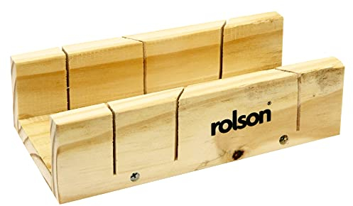 Rolson 56429 - Caja de ingletes (tamaño: 230mm)