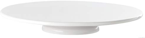 ASA 4799147 Tortenplatte, Keramik, Weiß, 31x31x4 1