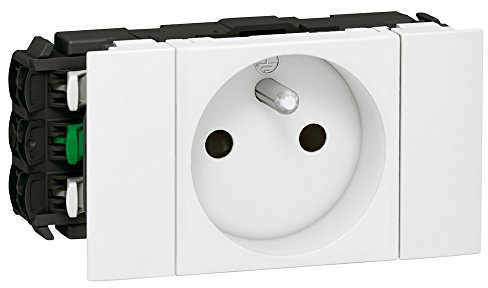 Prise spéciale goulotte 2P+T Mosaic - Legrand