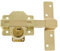 Amig - Verriegelung Sicherheit 4 | Türöffner 30V | Einsteckschloss 240 mm | NFC Schloss | Türfalle elektrisch, Gold, 105 x 170 mm, Stahl