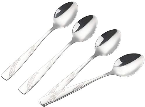 Bringer 12-Piece Coffee Spoons, Stainless Steel Mini Espresso Spoons