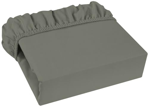 Soroor Bedding & Linen, Microfiber Single Fitted Sheet, Grey Deep Pocket 12 inch Bed Sheet, Super Soft Fabric & Elastic Hem Fitted Sheets | 90 x 190 x 30 cm Single Bed Sheets