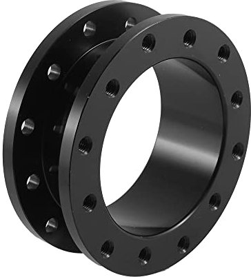 A ABSOPRO Altezza Sterzo Ruota Mozzo Adattatore Distanziale 30mm Alluminio Lega Nero