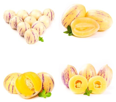 Pera melón pepino semillas de melón Árbol bonsái, plantas de balcón resistentes. semillas de pera melón plantas de interior, plantas en macetas, árboles bonsái semillas de frutas, 100pcs