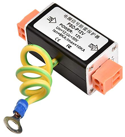 Mtlavishness Single Channel Power Surge Protector med stor genom nuvarande kapacitet Långt livslängd Låg insättningsförlust och nanosekund svarshastighet för kabel -tv