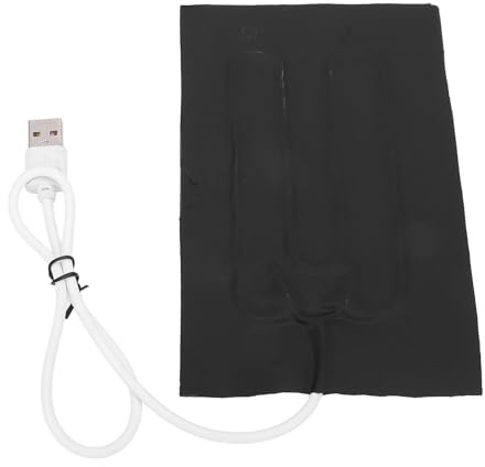 SIXRUN USB Tygvärmare, Snabb Uppvärmning Böjbar Tygvärmedyna med USB-gränssnitt för Handvärmare Uppvärmd Scarf Coaster Pet Mat