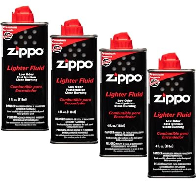 Zippo Four Lattine, Fluido, 4oz lattina