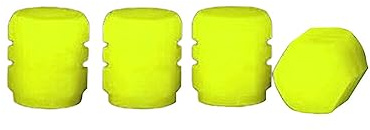 Tapones de válvula de neumático luminosos, tapones antipolvo, universales, válvula de neumático antipolvo, antifugas, resistente a la corrosión fluorescente, cubierta para vástago para coche,