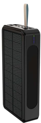 Chargeur De Téléphone Solaire - Dispositif De Charge Mobile Imperméable | Banque d'alimentation sans Fil | Alimentation D'énergie Solaire Résistante Aux Chutes pour Les Randonnées en Camping Trips