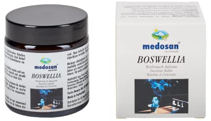 MEDOSAN Weihrauch-Balsam | Massage-Balsam | Boswellia | Ayurveda-Medizin | bei Gelenkschmerzen und Steifheit | pflegt die Haut und lindert Irritationen | mit hochwertigen Inhaltsstoffen