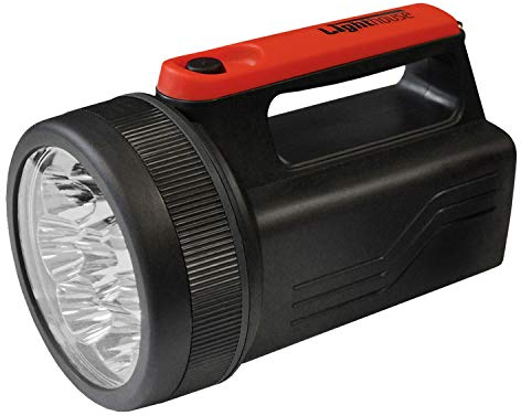 Lighthouse High Performance 8 LED Spotlight - 120Lm - 6V Battery Included Run Time up to 12 Hrs