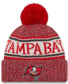 New Era Tampa Bay Buccaneers NFL 2018 Sideline Sport OTC Beanie - One-Size