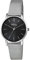 Breil Uhr Damen Avery Ziffernblatt SCHWARZ Bewegung NUR Zeit Quartz e MESH Stahl Silber EW0459