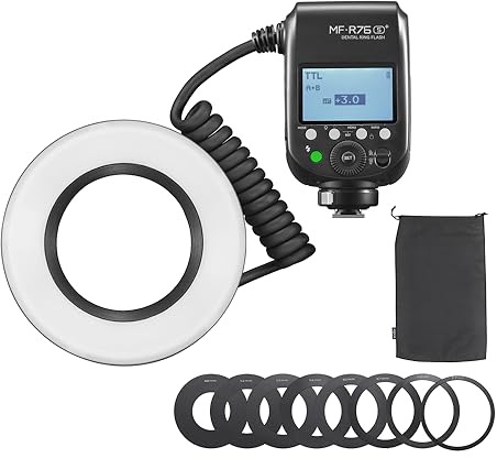 GODOX MF-R76C TTL Flash annulaire Macro Pour Canon